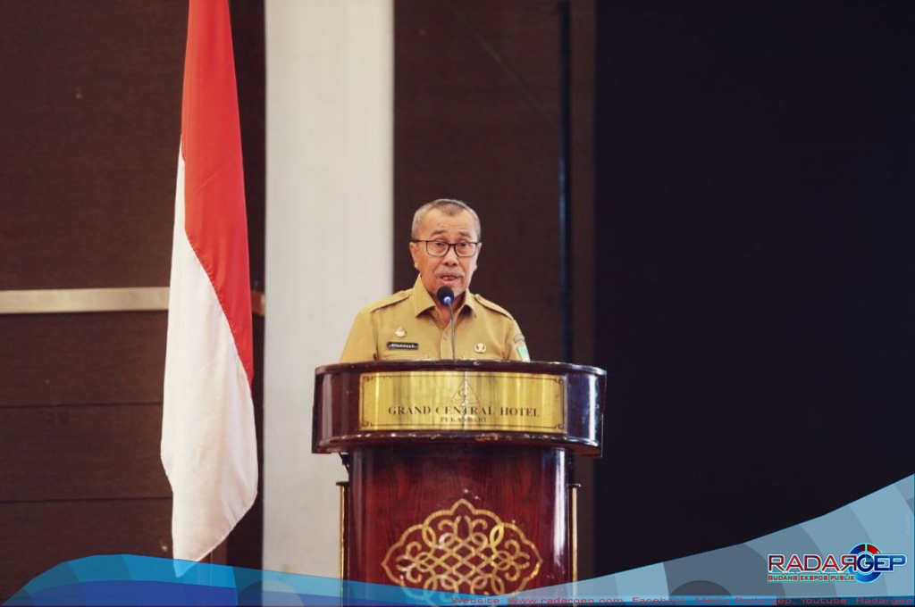 Pemilu 2024, Gubernur Syamsuar Sampaikan Arahan Presiden Pada Camat Se-Riau